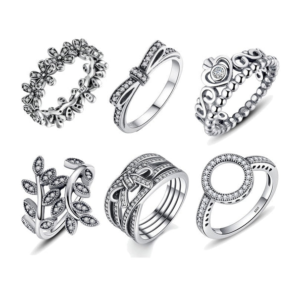 925 Sterling Silver Rings For Women